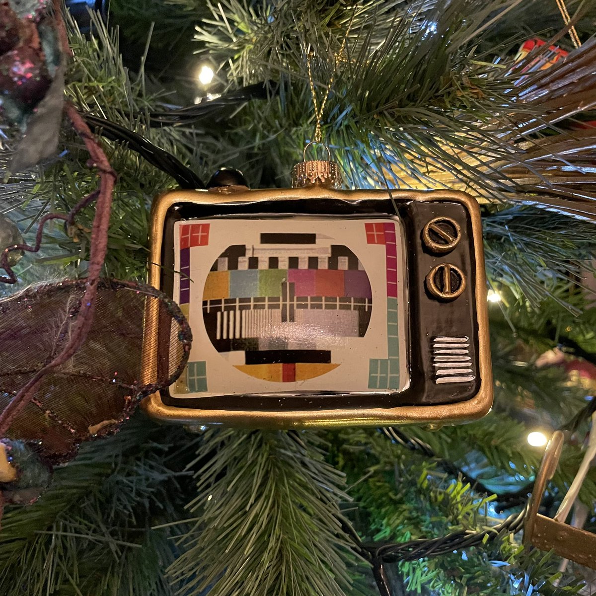 APTSArchive's tweet photo. It’s beginning to look a lot like Christmas! #Christmas2021 #tvchristmas #christmastree #aptsarchive #desmondcampbellarchive #desmondcampbellcollection #tvhistory #tvtestcard https://t.co/ubPM5mMKrP