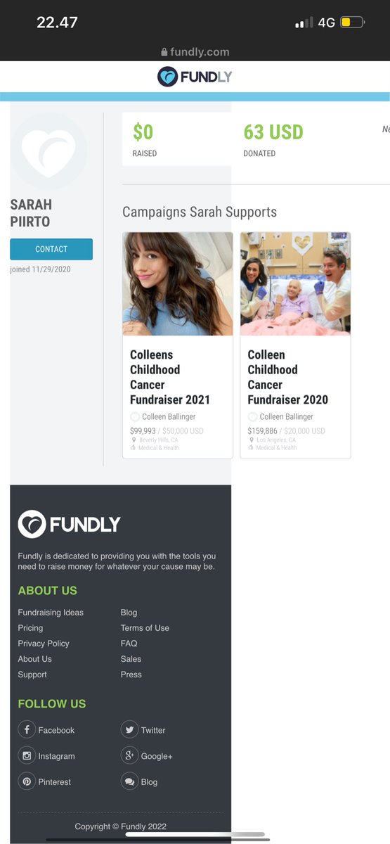 I have donated 2 years in a row now to such a great cause. Please help these families in such a vulnerable and stressful time. <a href="/ColleenB123/">Colleen Ballinger🎗</a> @Korsoto  As a nurse with kids my heart breaks for them.