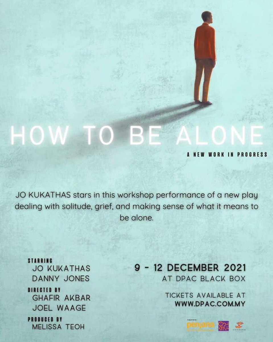 Jo_Kukathas's tweet photo. We bump into the theatre today. Woke up today with that familiar bump-in-week butterflies in my stomach feeling. Thought after two years the butterflies might have migrated but no, there they are right on schedule. #HowToBeAlone #OpensThursday https://t.co/DBr5SjXpwM