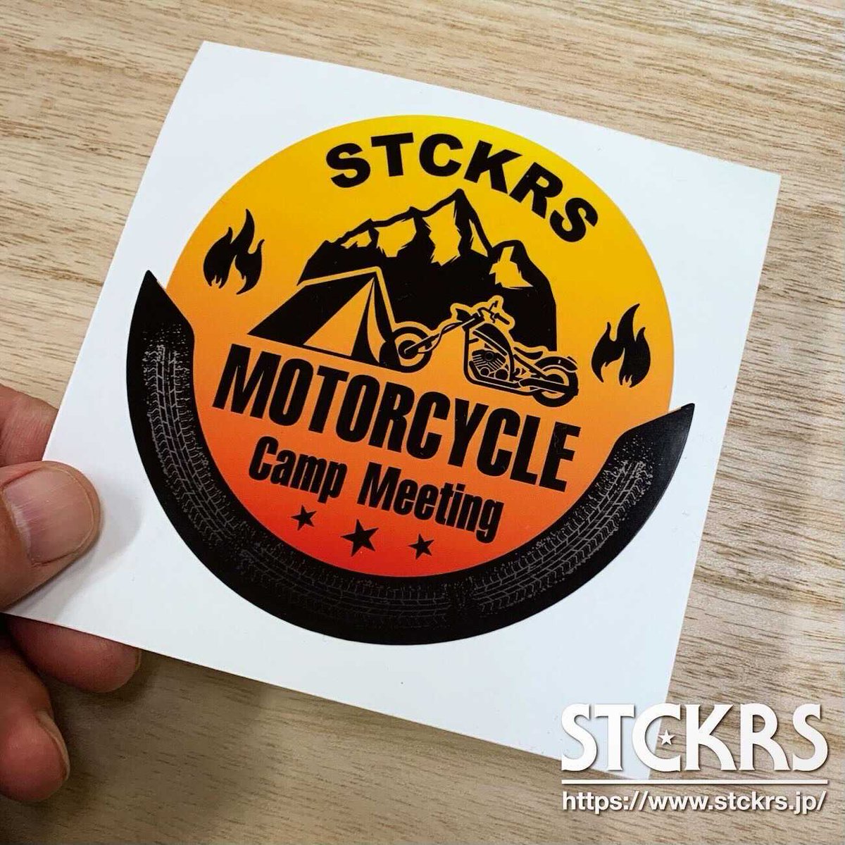 stckrs_jp's tweet photo. /
🏍️バイカーキャンパー注目
\
#STCKRS OUTDOOR‼️ キャンプシリーズの中でも人気のバイカー×キャンプ ステッカーです。カラー4色になってさらに注目が上がりそう。名前やチーム名を入れてメットや車体、キャンプギアに貼ってチューン😀 #マイステッカーズ
https://t.co/cnGZ9ISvES https://t.co/W6brjn2FkZ
