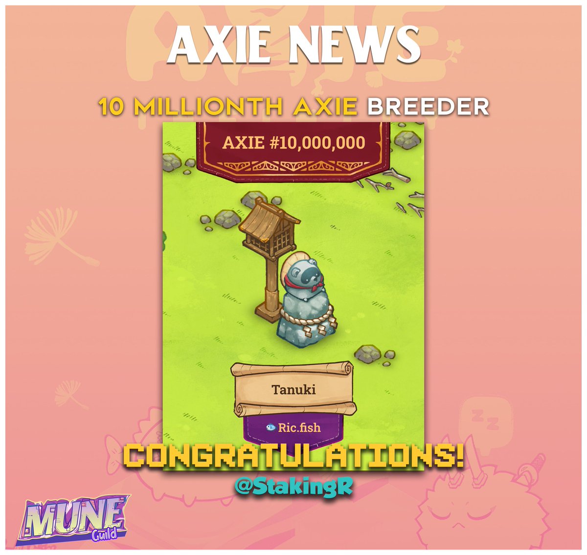 Mune - Axie Guild tweet media