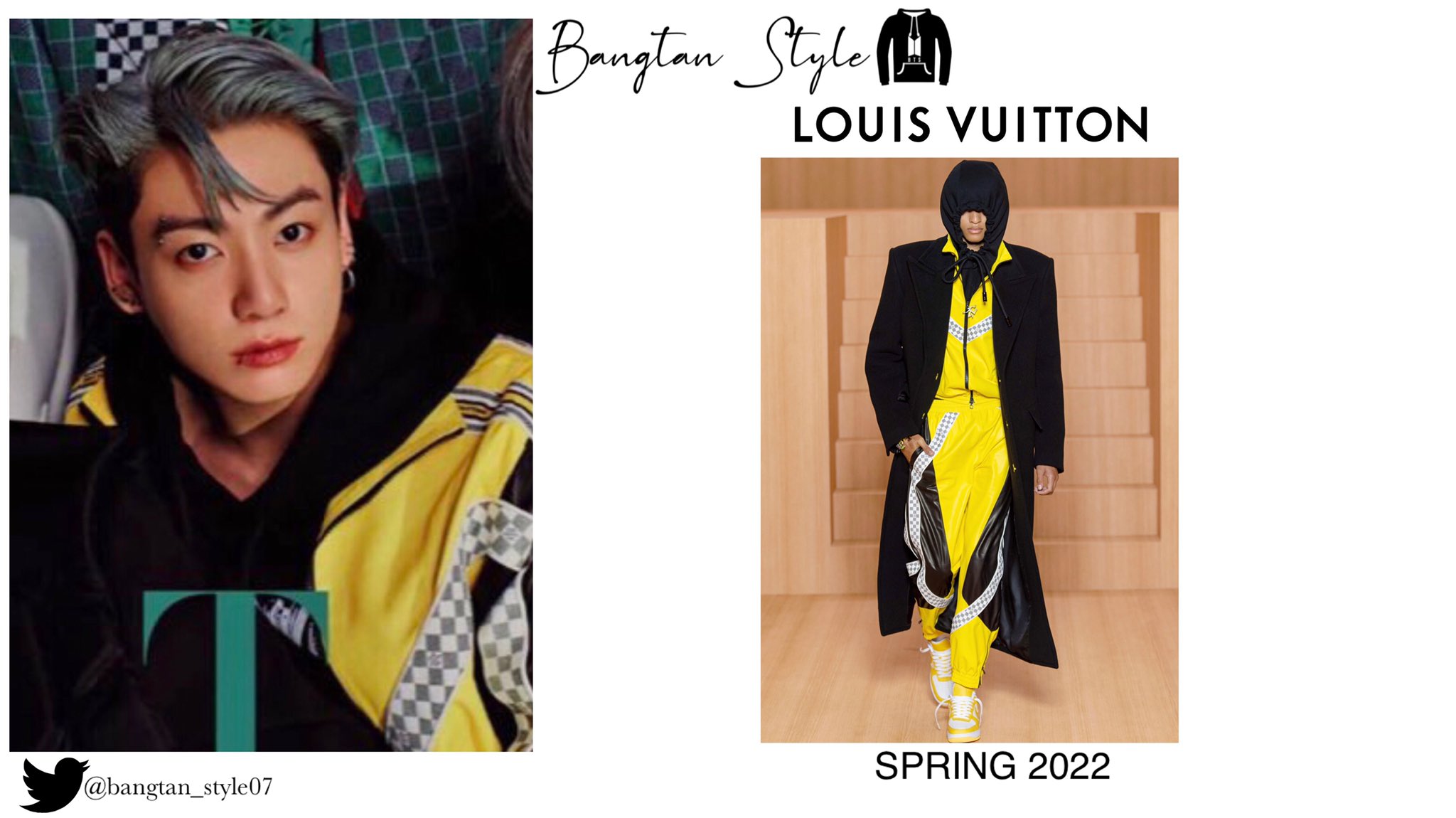 Bangtan Style⁷ (slow) on X: BTS  LOUIS VUITTON #JIMIN #V #JHOPE