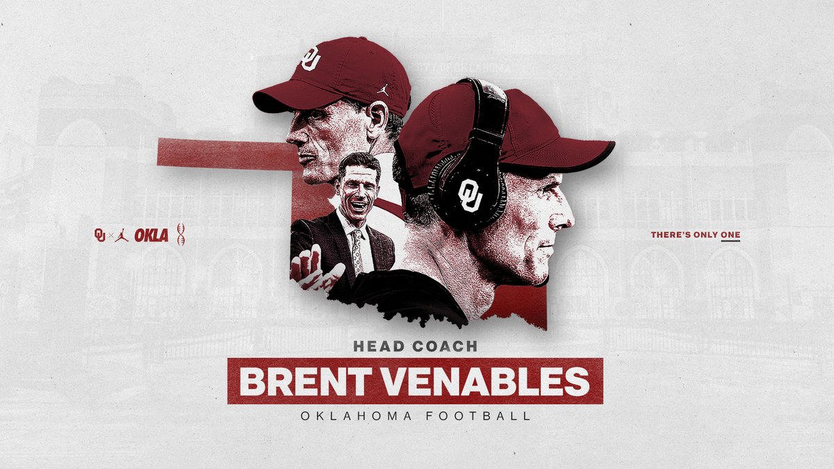 𝐁𝐎𝐎𝐌𝐄𝐑‼️ Brent Venables officially named Oklahoma's 23rd head football coach! ➡️ bit.ly/OUvenables #BoomerSooner