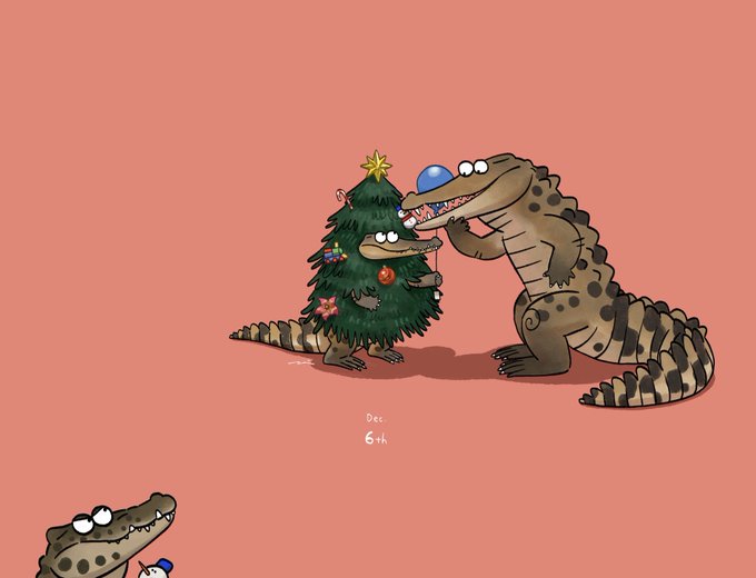 #ゆるワニ 
12月6日 https://t.co/D0J9d8ogcJ 