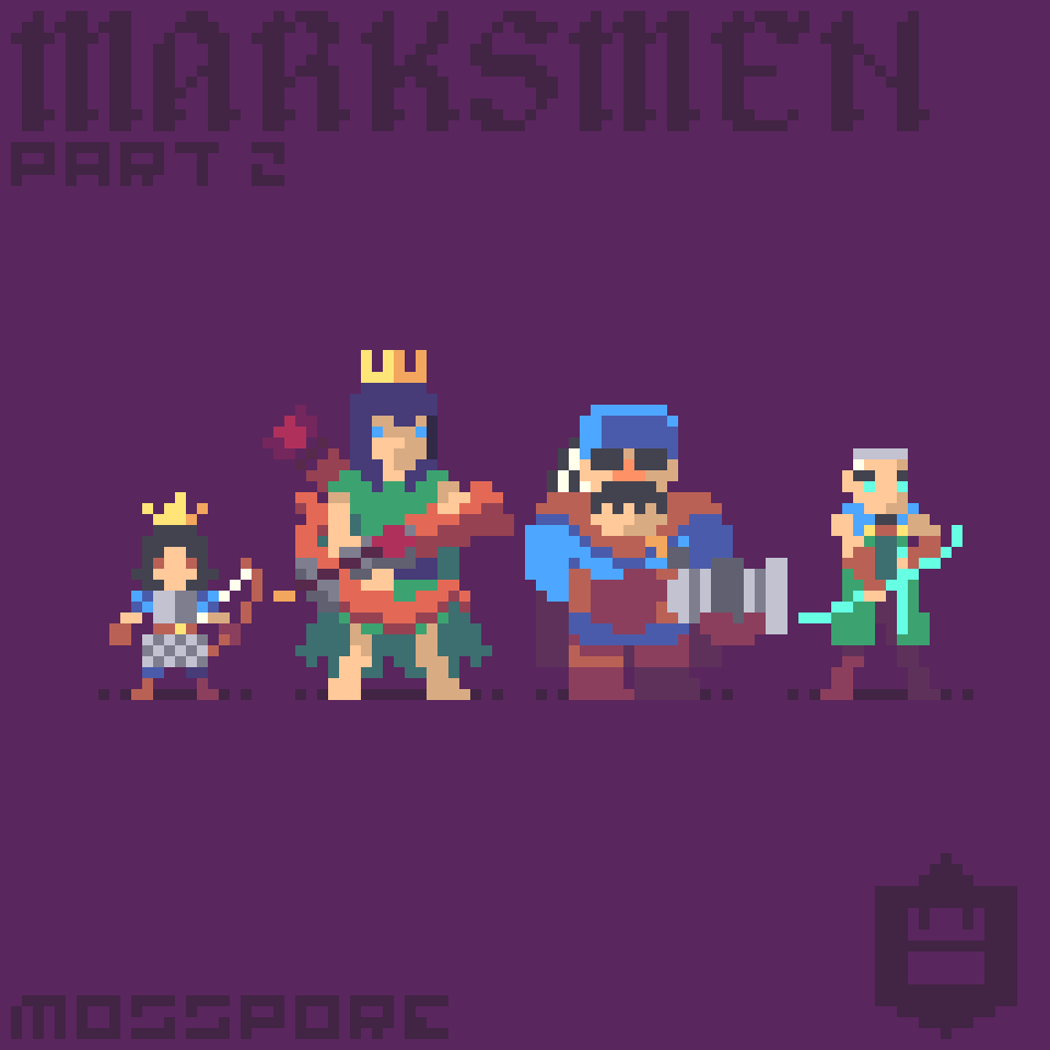 Marksmen Pixel Art (Part 2)
#pixelart #ClashRoyale