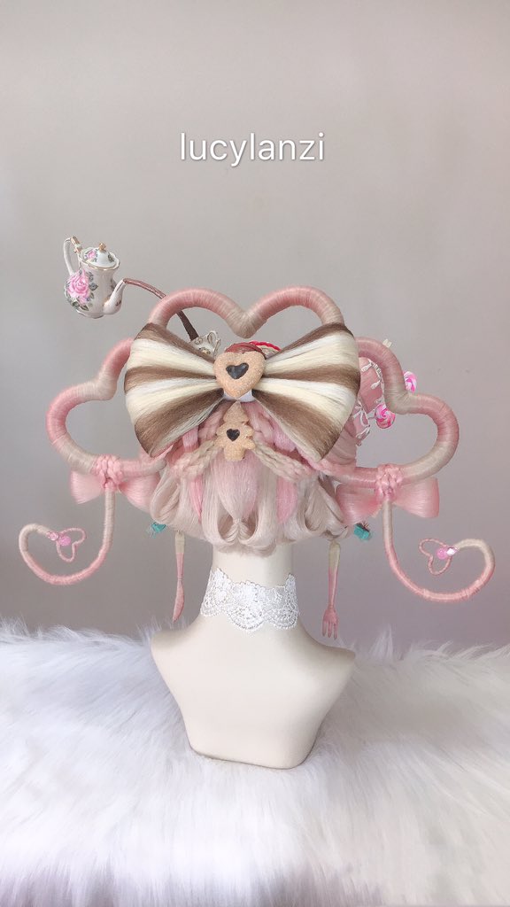 lucylanzi's tweet photo. My lolita hairstyle design
❤️Magic tea time❤️ https://t.co/Q9X73CKSkn