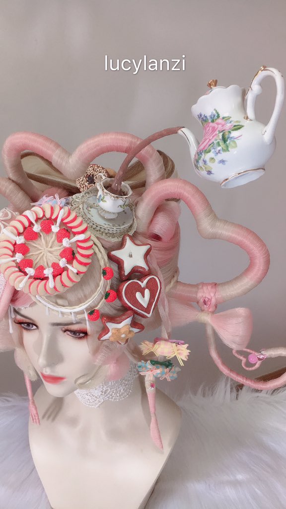 My lolita hairstyle design
❤️Magic tea time❤️