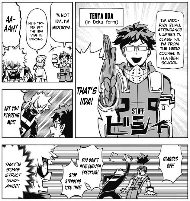 We know who voted for Deku's freckles... 