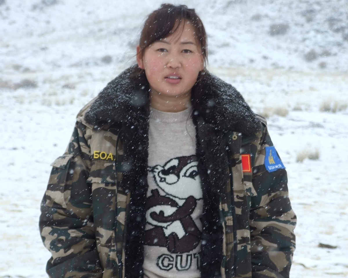 Tseg (PA ranger) “the PARTNERS approach helped me understand how important is to respect & provide transparent information to herders in order to manage livestock losses in corrals from #snowleopards - so we can support the well-being of people and the cat.” #encounteruncia