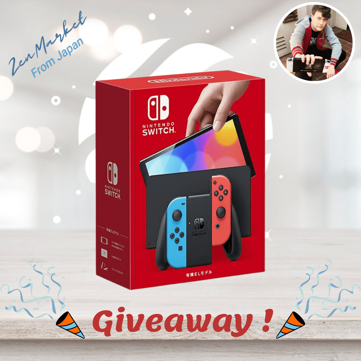 zenmarket_en's tweet photo. Join our @RogersBase Christmas giveaway! 
Win A New Nintendo Switch absolutely FREE! 

Click the link below to join in!
https://t.co/x5TMwVcLIZ https://t.co/SROuRuLCfj