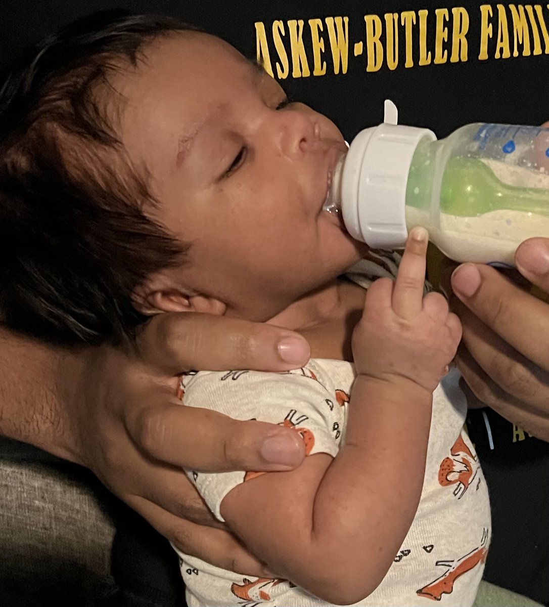 pgprincej's tweet photo. tl, meet Sehvyn. my little angel https://t.co/yPA3TPTHox