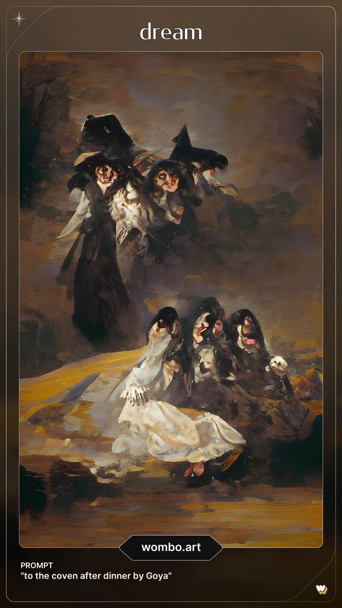 to the coven after dinner by Goya https://t.co/gJtYafJv3N