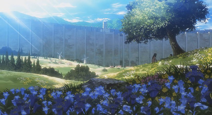 kimicomtr's tweet photo. AOT de, ne zaman Eren ve Mikasa başbaşa kalsa,etrafta mor çan çiçekleri belirir.Bu çan çiçekleri, gizli aşk veya asla ulaşılamayan (gerçekleşmeyen) aşk çiçekleri olarakta bilinirler.Bu yüzden  Eren ve Mikasa her başbaşa kaldığında bu çiçekleri bir yerlerde görebilirsiniz. https://t.co/d2cxvkTLNx