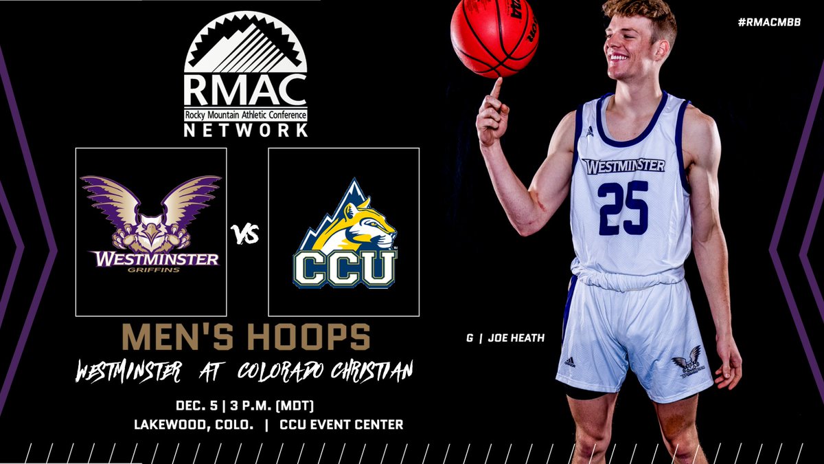 WUGriffins's tweet photo. 🏀 @WCGriffinsMBB tips off 𝗡𝗢𝗪 👇
📺 : RMAC Network App | https://t.co/d5QX3kDMM4
#WestminsterSLC #NCAAwbb #DIIWBB #GoGriffs https://t.co/L79mkdEa1k