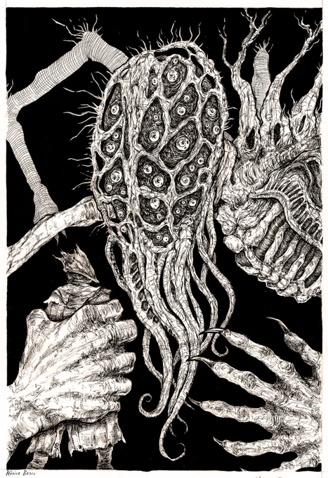 Fan art | Bloodborne - Amygdala

Artist: @monica_bares 