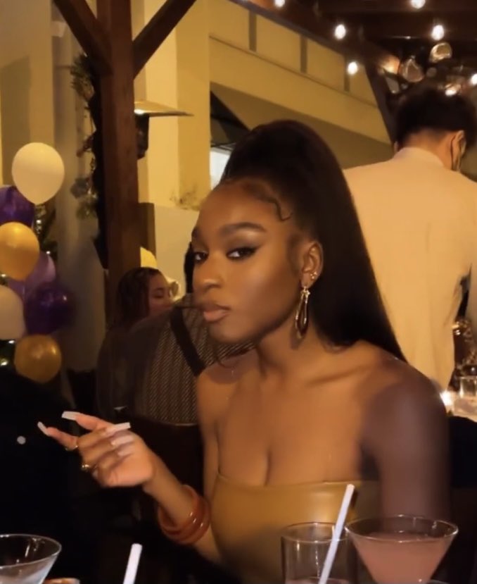 @Blaircaldwe11 @Normani got blair looking like the bad guy and you doing stuff like this😒