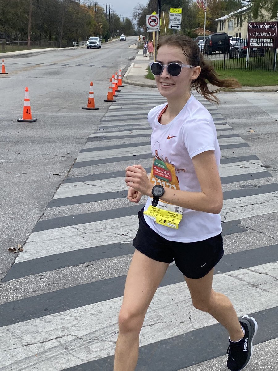 So proud of this girl- first marathon- crushed it!