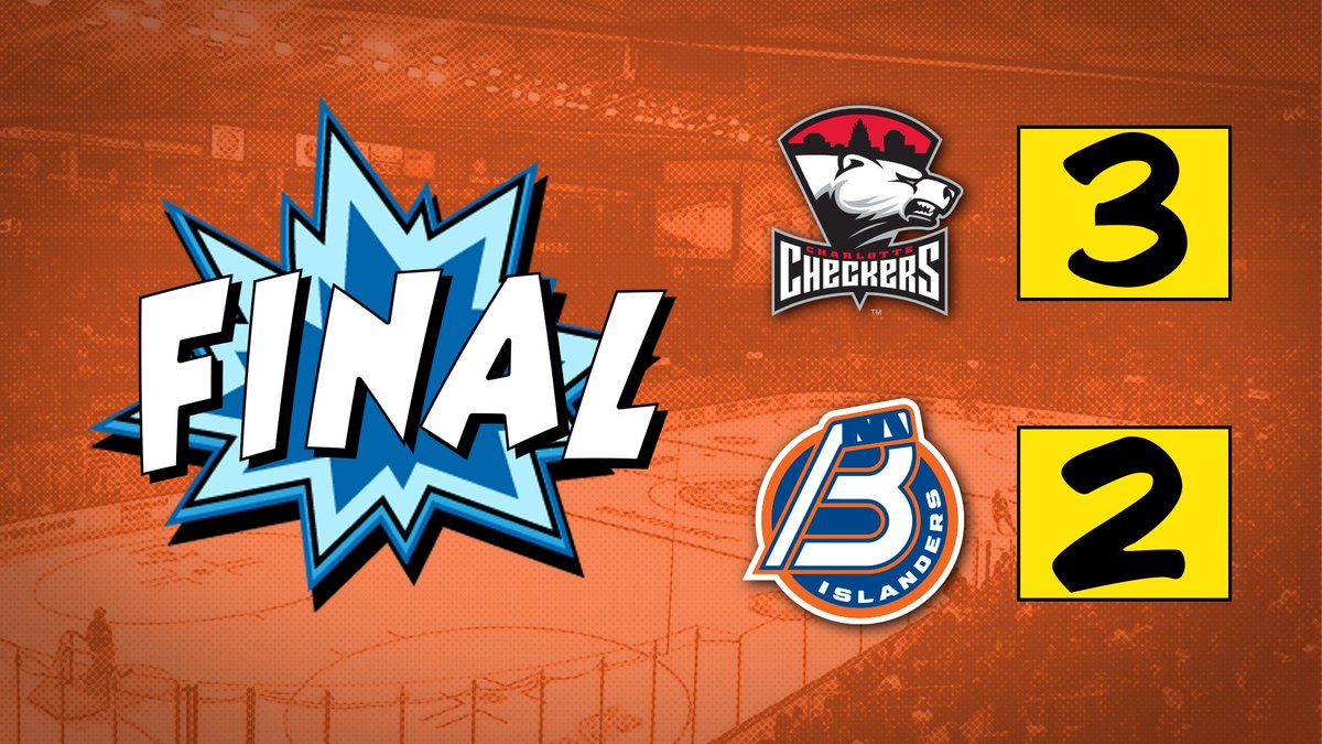 AHLIslanders's tweet photo. Final.
BRI 17 SOG | CLT 18 SOG
#BRIvsCLT | #SuperheroWeekend https://t.co/YL9N59k2zj