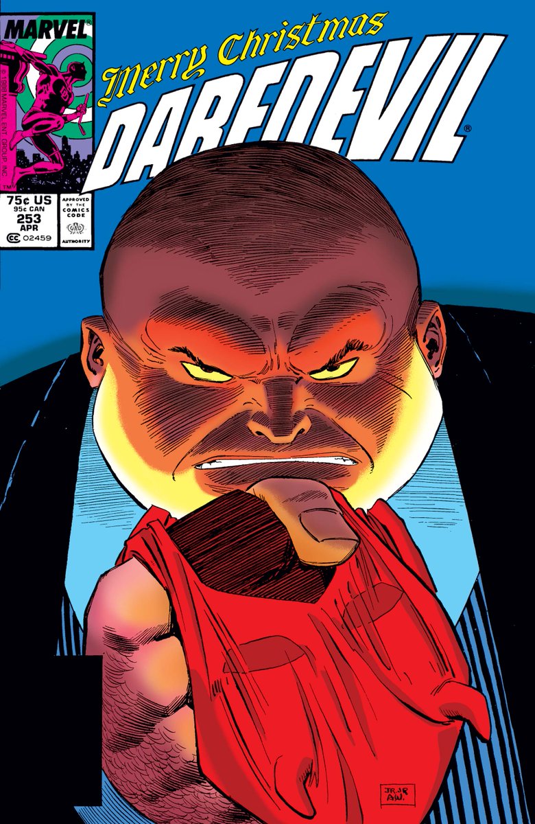 Daredevil #253 by <a href="/annienocenti/">annie nocenti</a> and John Romita Jr (April, 1988)