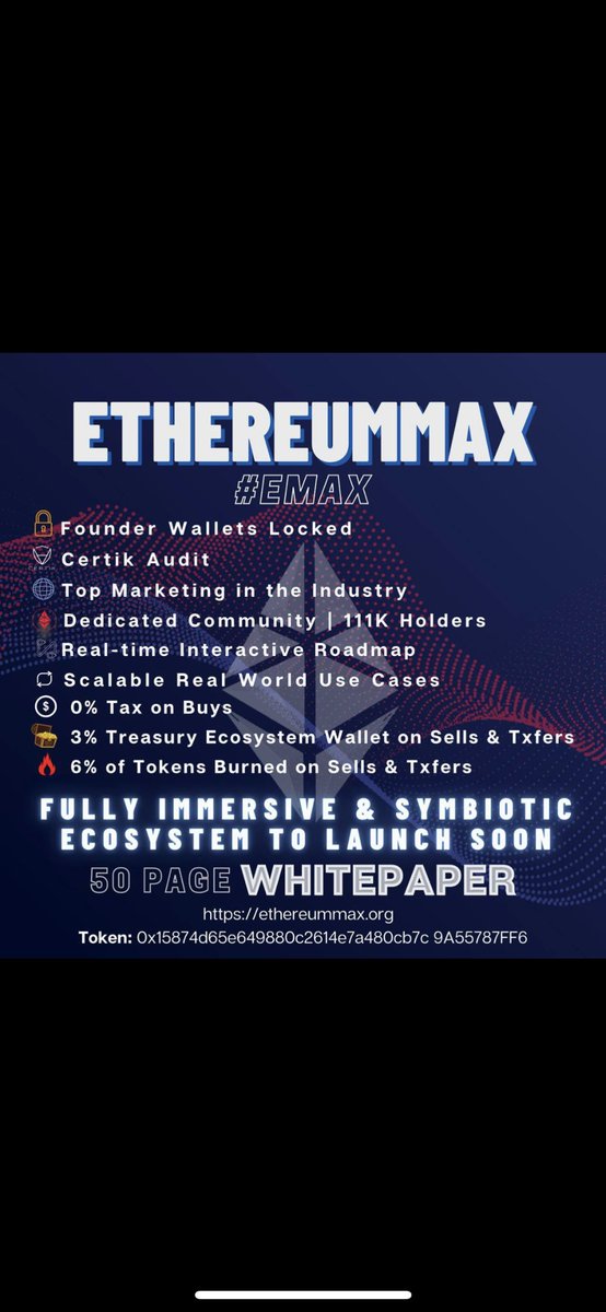 InsightSelecti2's tweet image. We are going places!  #emax #EMAXArmy @ethereum_max