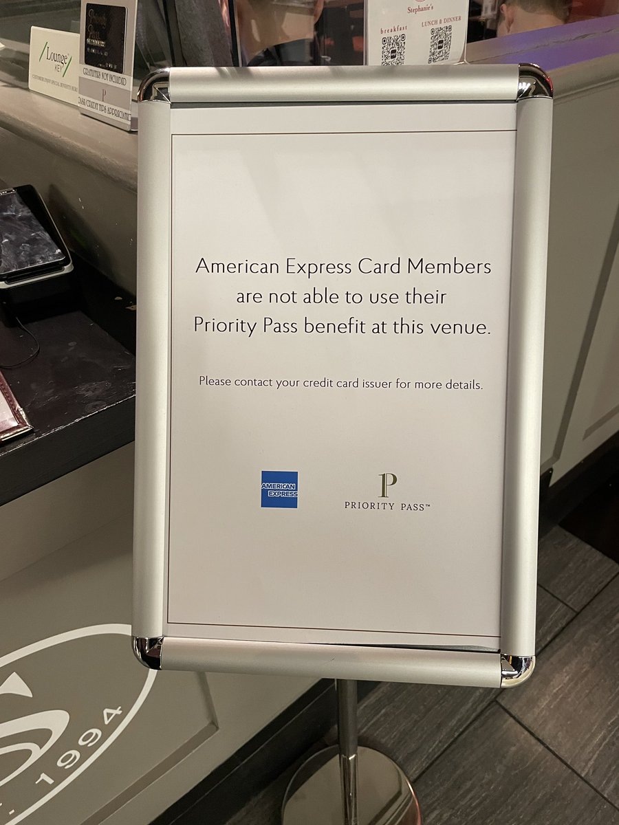 rohitvalia's tweet photo. @AskAmex On going through list of options - Priority pass is also a watered down version of lounge pass .. specially for Amex they deny benefits - this is a useless program with no lounge access https://t.co/HT8IKBx2Ck