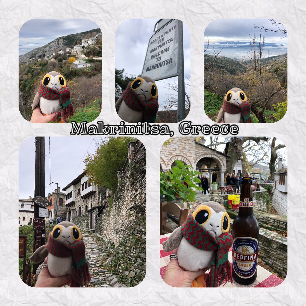 ParadisePorg's tweet photo. Highlights of my trip to Makrinitsa, Greece! #porg #porgs #porglife #holyporgeanempire #greece #travel #makrinitsa #europe https://t.co/wSPjGd6CQT