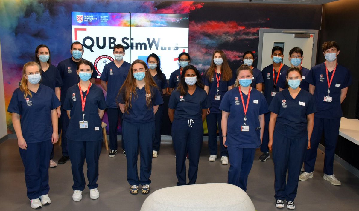 QUB Scrubs (@qubscrubs) on Twitter photo An exceptional level of skill & care as demonstrated from our participating students at the SIMWARS 🚑 Comp hosted by <a href="/qubscrubs/">QUB Scrubs</a> and @QUB_PHC w/ <a href="/QUBInterSim/">QUB Simulation Centre</a> and <a href="/DrGerryG/">Gerry Gormley</a>!
A huge thanks to <a href="/PMogey/">Paul Mogey</a>, <a href="/KathrynFerris2/">Kathryn Ferris</a> & Phil Ross for giving up their time to judge the competition🏆 An exceptional level of skill & care as demonstrated from our participating students at the SIMWARS 🚑 Comp hosted by <a href="/qubscrubs/">QUB Scrubs</a> and @QUB_PHC w/ <a href="/QUBInterSim/">QUB Simulation Centre</a> and <a href="/DrGerryG/">Gerry Gormley</a>!
A huge thanks to <a href="/PMogey/">Paul Mogey</a>, <a href="/KathrynFerris2/">Kathryn Ferris</a> & Phil Ross for giving up their time to judge the competition🏆