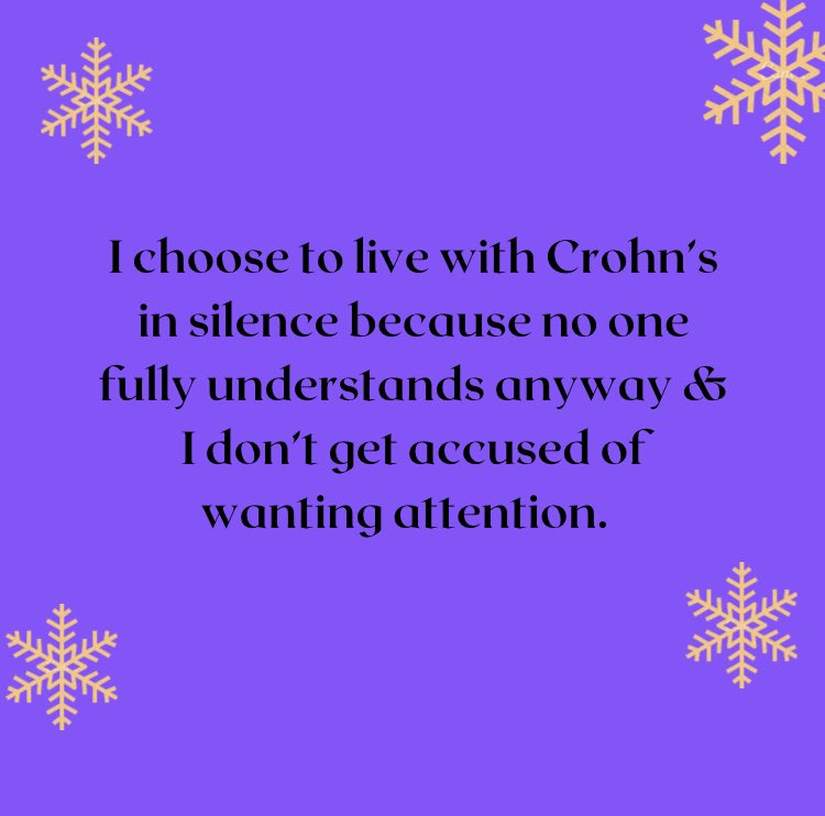 #CCAwarenessWeek #day5 Create a post explaining how IBD has gotten you to speak up or be silent | here’s mine | @colorofcci