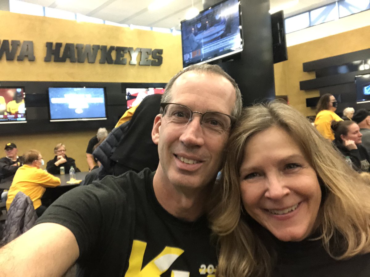 Another great <a href="/uiowa/">University of Iowa</a> Women’s bball game #FightForIowa 🖤💛🖤