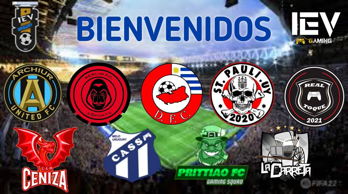 IEV Uruguay (@ievuruguay) on Twitter photo Hoy arranca la 4ta edicion de IEV, n Uruguay.
Estos son los que pelearan por el titulo🔥
<a href="/ievgaming/">IEV Gaming</a> Hoy arranca la 4ta edicion de IEV, n Uruguay.
Estos son los que pelearan por el titulo🔥
<a href="/ievgaming/">IEV Gaming</a>