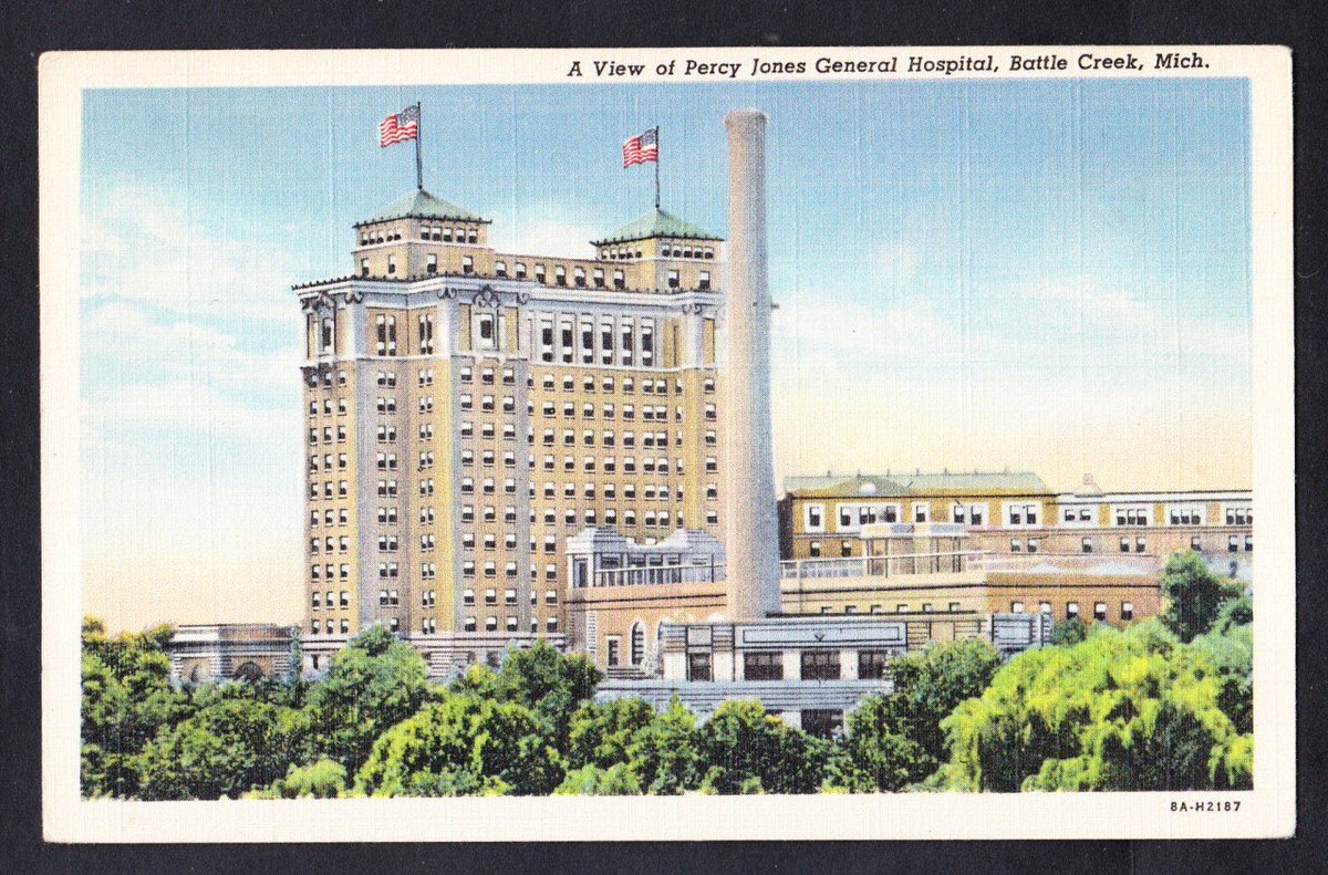 Bob Dole was hospitalized in Percy Jones Hospital with future colleagues Phil Hart (MI) and Daniel Inouye (HI). They formed what they called the Percy Jones Caucus. Today, it is the Hart-Dole-Inouye Federal Center.