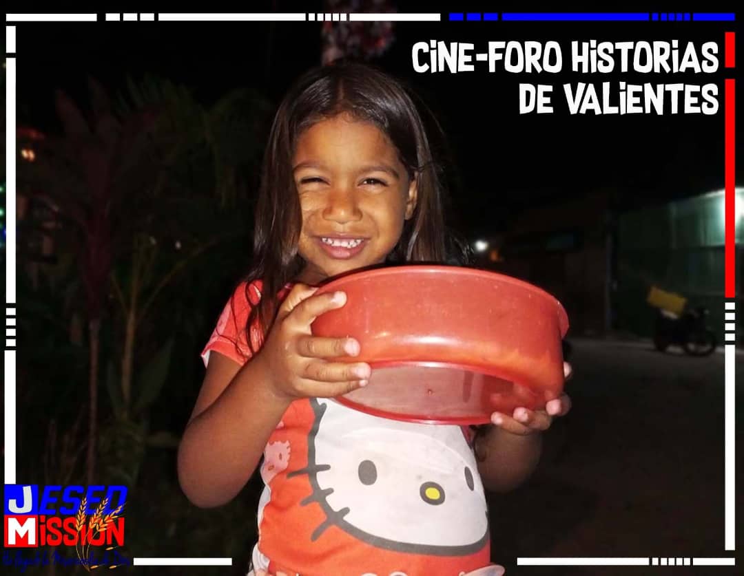 JesedMission's tweet photo. Un nuevo Día para el Cine-foro Historias de Valientes, este 03 de diciembre en Juana la Avanzadora San Vicente-Maracay, con la alentadora historia de fé del Apóstol Pablo y una cena. Gracias a Dios por su Provisión y a nuestros aliados de @helptovzla @engagementfound https://t.co/CGSaQehNmr