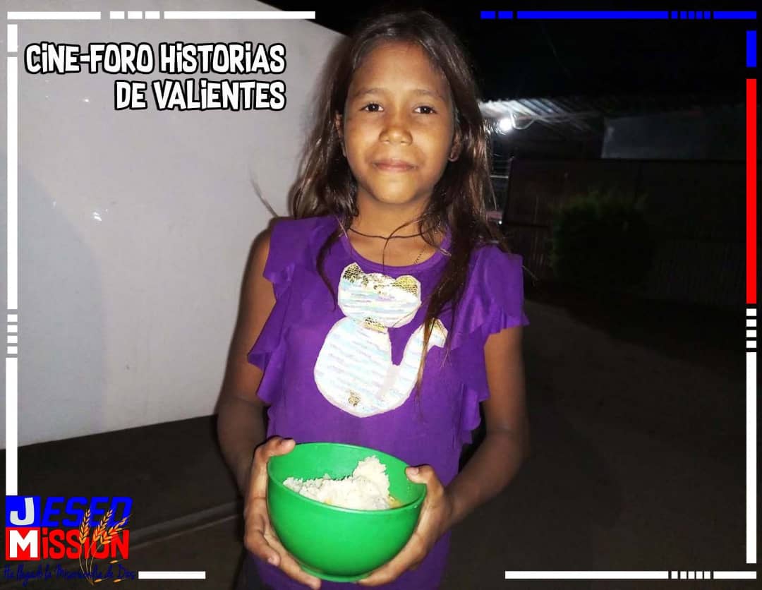 JesedMission's tweet photo. Un nuevo Día para el Cine-foro Historias de Valientes, este 03 de diciembre en Juana la Avanzadora San Vicente-Maracay, con la alentadora historia de fé del Apóstol Pablo y una cena. Gracias a Dios por su Provisión y a nuestros aliados de @helptovzla @engagementfound https://t.co/CGSaQehNmr