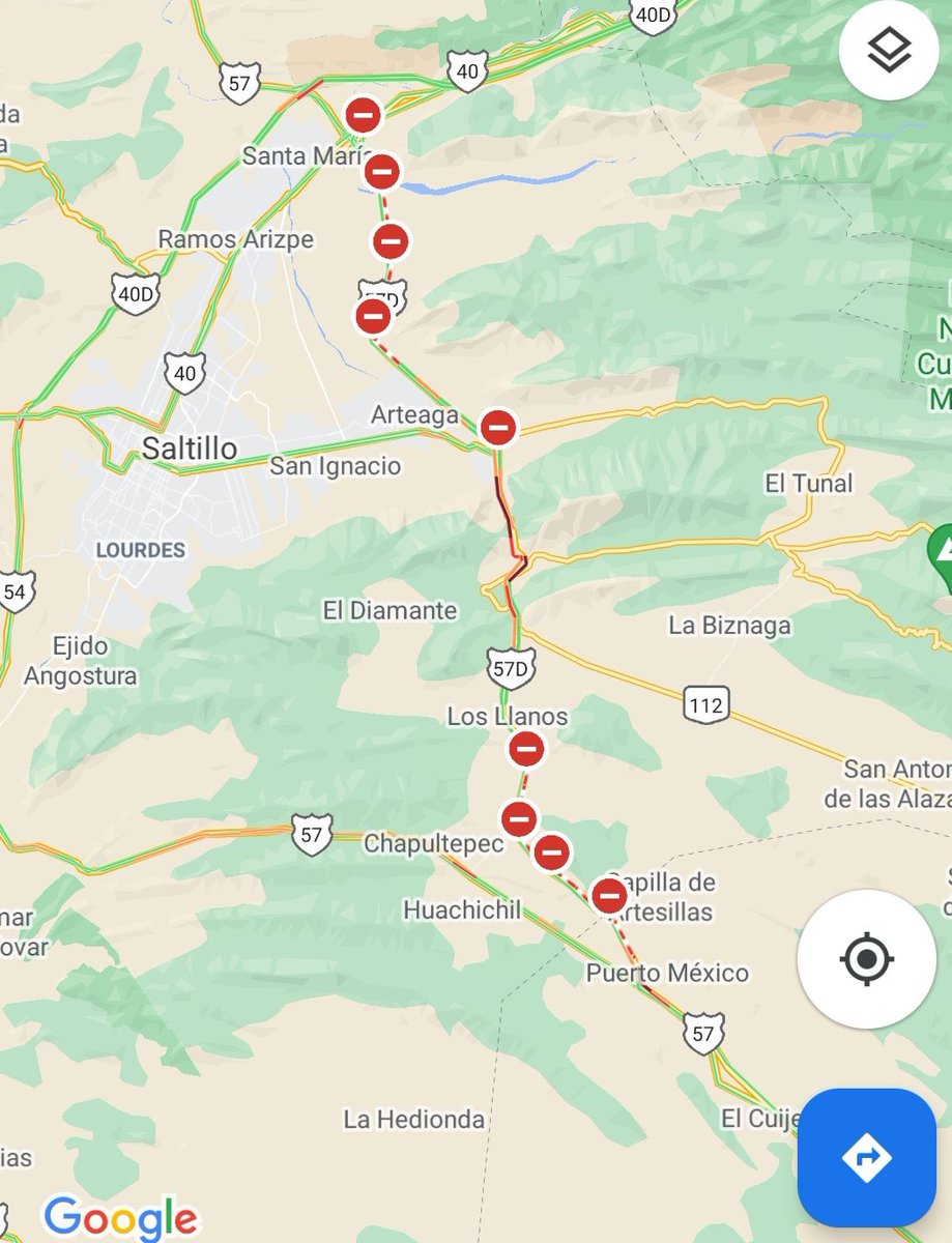 svtlmautos's tweet image. Cerrado los Chorros por accidente grave.