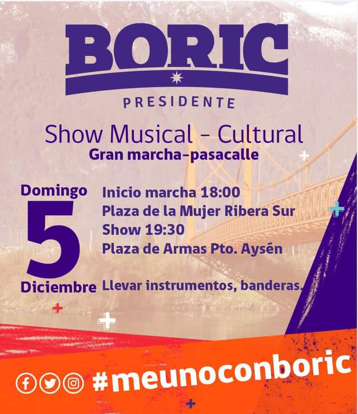 VAMOS LA PATAGONIA CON #BoricPresidente