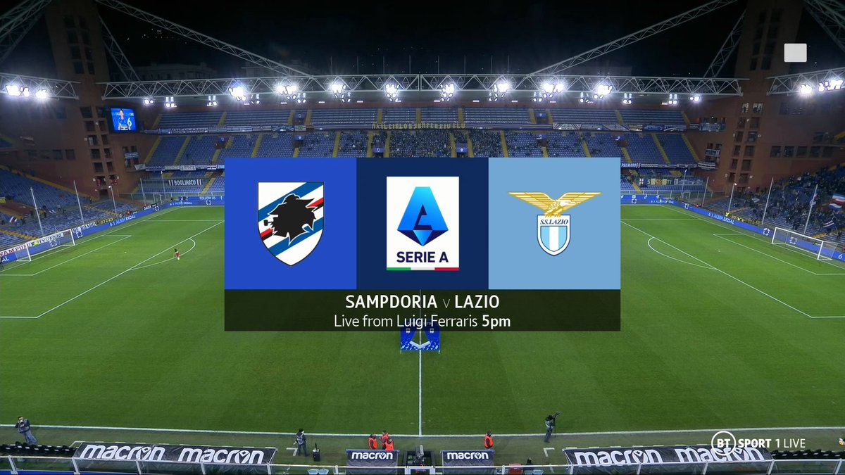 Full match: Sampdoria vs Lazio