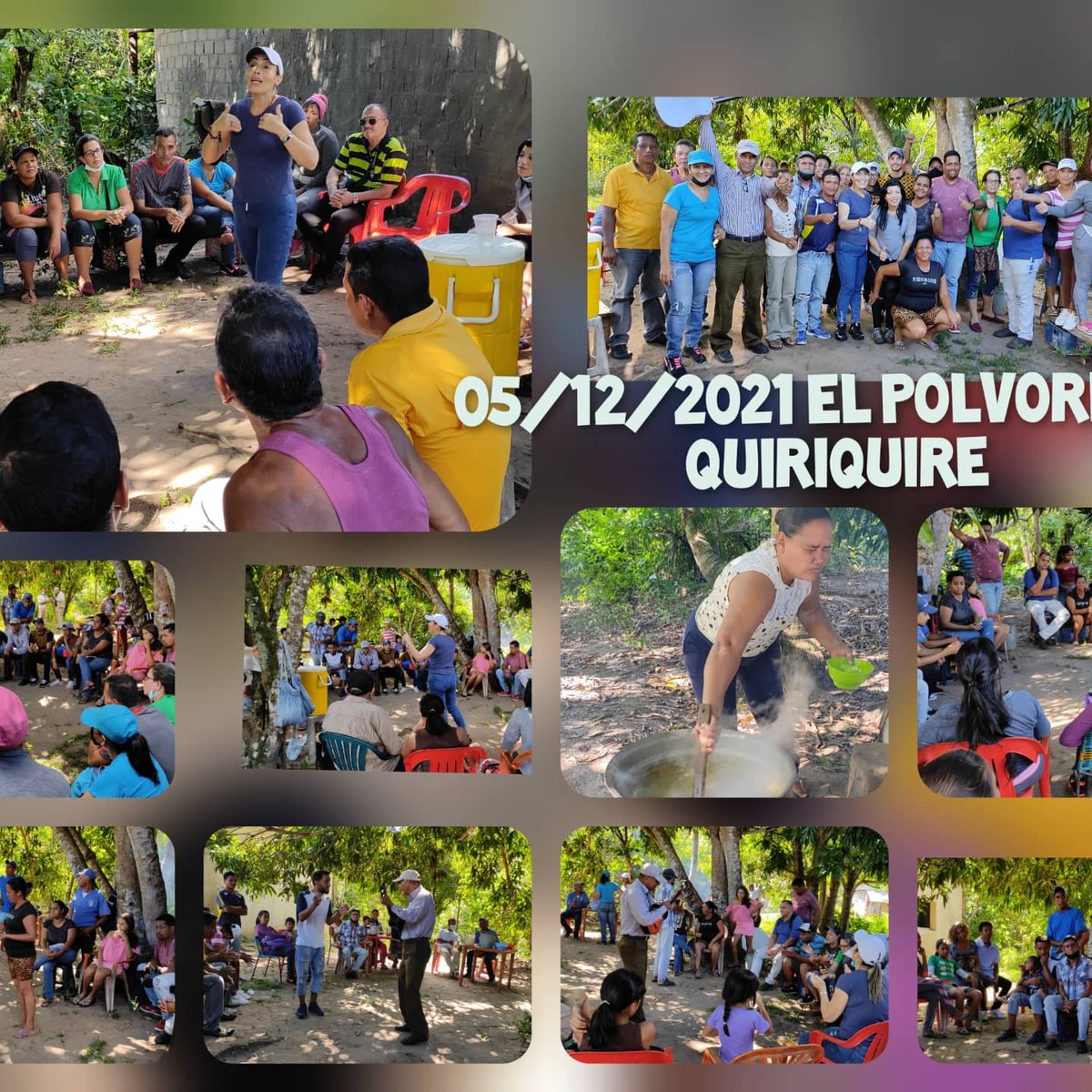 CarmenSosaMonag's tweet photo. 05/12/2021 
Hoy visitamos el sector El Polvorin de Quiriquire y compartimos con Nuestra estructura y equipos!.
Porque el Compromiso que Tenemos con Punceres no se detuvo el #21N.
Seguimos Juntos Recorriendo las Calles de Punceres y con Dios siempre nuestro guía!!! https://t.co/Xzx4Elntbi