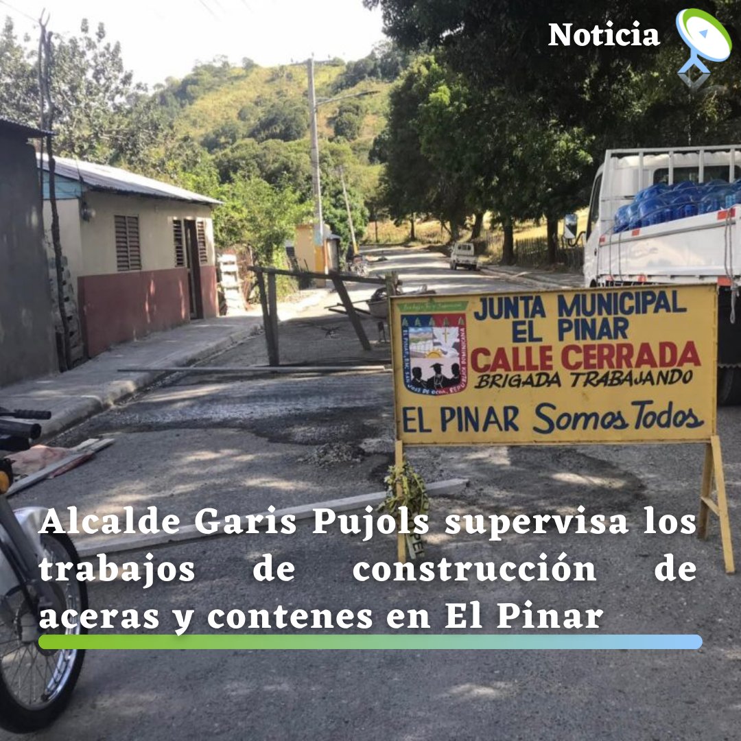 #OcoaInformativa #Noticias

Continúan viento en popa los trabajos de construcción de las aceras y los contenes en el distrito municipal El Pinar.  

ocoainformativa.net/alcalde-garis-…