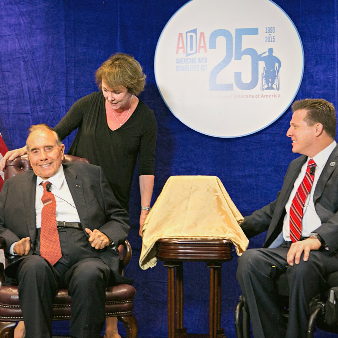 PVA1946's tweet photo. PVA and our National President Charles Brown mourn the passing of our close friend Senator Bob Dole and extend our heartfelt prayers to Senator Elizabeth Dole and the entire Dole Family. https://t.co/KJIjHGTZsr