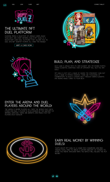 We are getting a lot of DMs showing huge excitement for NFT Duelz v2.0 platform. 🤯 

Our priority is to ensure that minting and gameplay would be seamlessly smooth as possible. 

Expect your first duel to happen within 48 hours! 🔥 

#Duelz