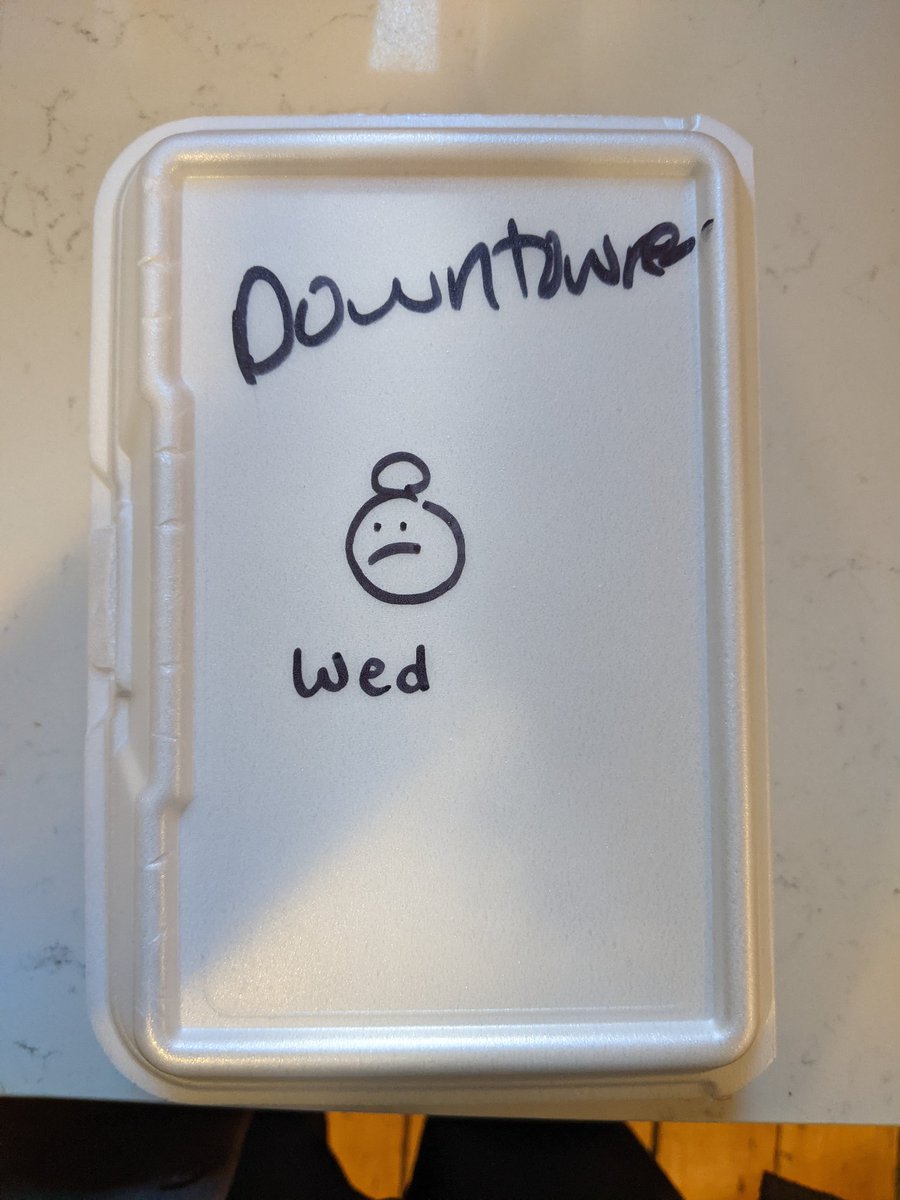 Last last last Wednesday (☹️)