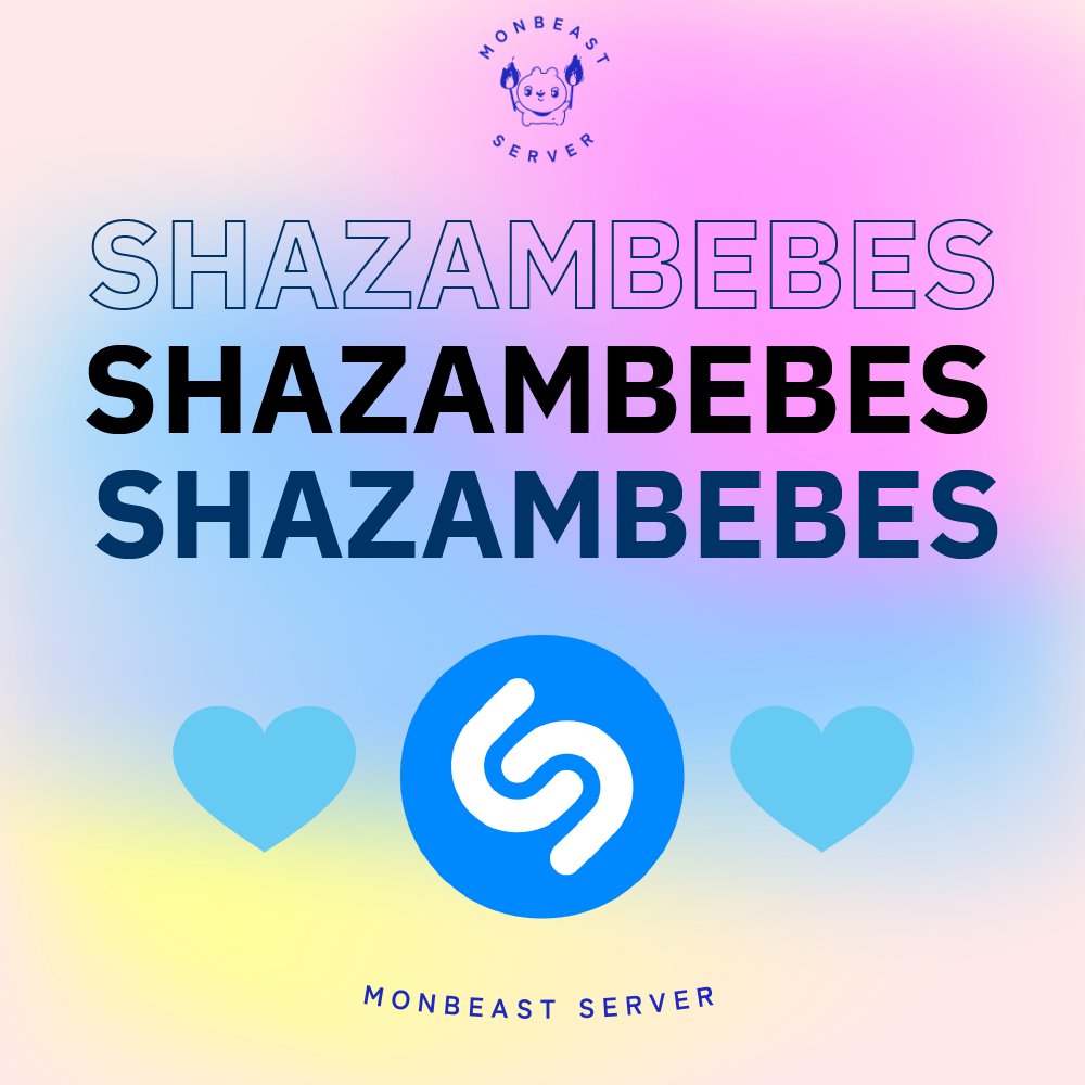 Monbeastserver's tweet image. 📢| PROYECTO

Estamos organizando grupos para hacer Shazam masivo a YOU PROBLEM y #THEDREAMING de #MONSTAX
Pueden unirse a cualquiera de estos grupos:
🖇️ Discord: discord.gg/Wtk8UMf3
🖇️ Telegram: INFO POR DM
🖇️ WhatsApp: INFOR POR DM 

@OfficialMonstaX #몬스타엑스