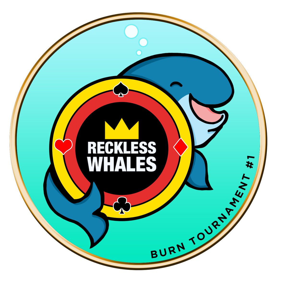 Participation POAPs for our First Ever burn tournament have swam their way to those who took they time to enter our $8K Burn tournament! 
#recklesswhales #NFTs #nftpoker