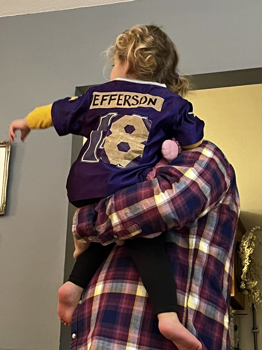 mkoos1's tweet photo. @JJettas2 Digg my Jefferson jersey! #reducereuserecycle We need a new jersey for this fan! https://t.co/KUXePrkkhO