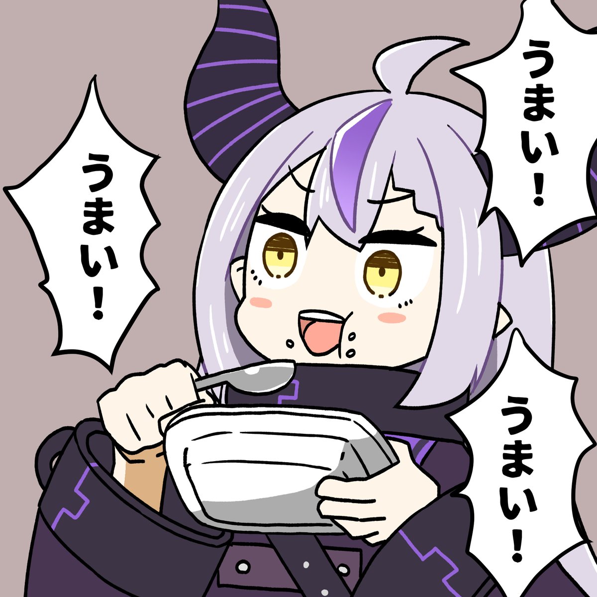 #laplus_great #Laplus_Artdesu
お米食べながらうまいって言われると、よもやまさんが出てきちゃうんだわ・・・ 