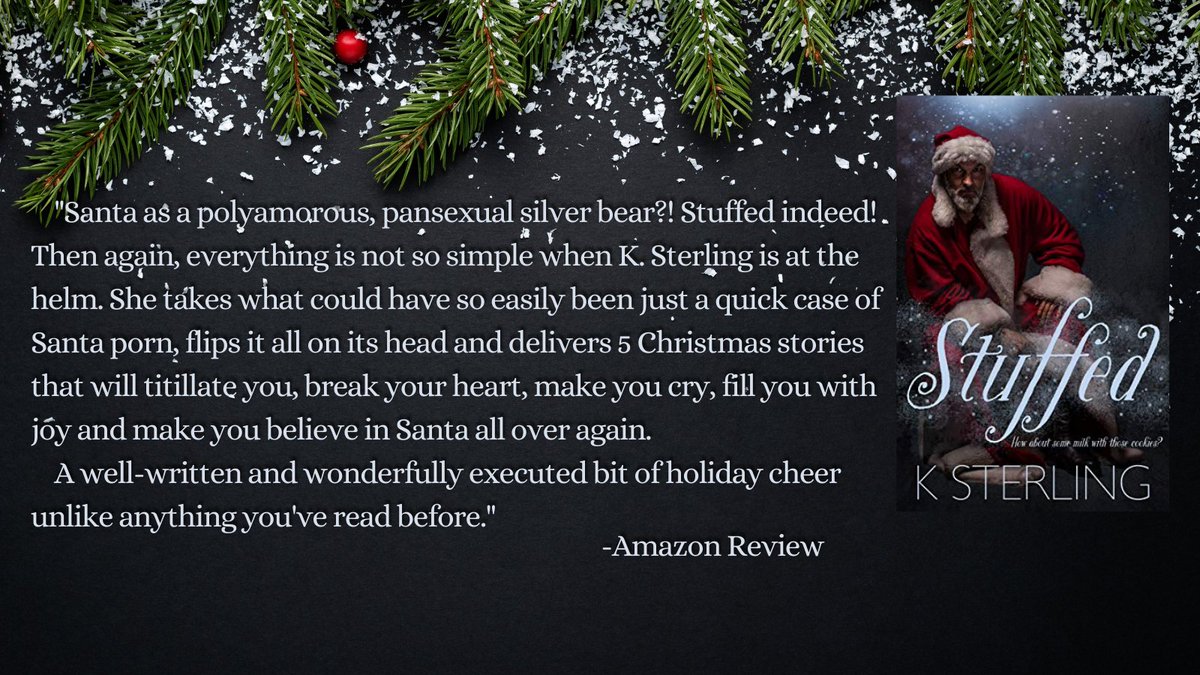 _KSterling_'s tweet photo. How about some milk with those cookies?
Go ahead. Get Stuffed: https://t.co/U0CAwFZ5vN
#mm #mmm #mf #mfm #SantaBaby #OhSanta #BadSanta #NaughtyList or #NiceList #HolidayRomance #SantaRomance #SexySanta #QueerSanta #NSFWSanta #Amazon #KindleUnlimited https://t.co/mIeWy8mhJ6