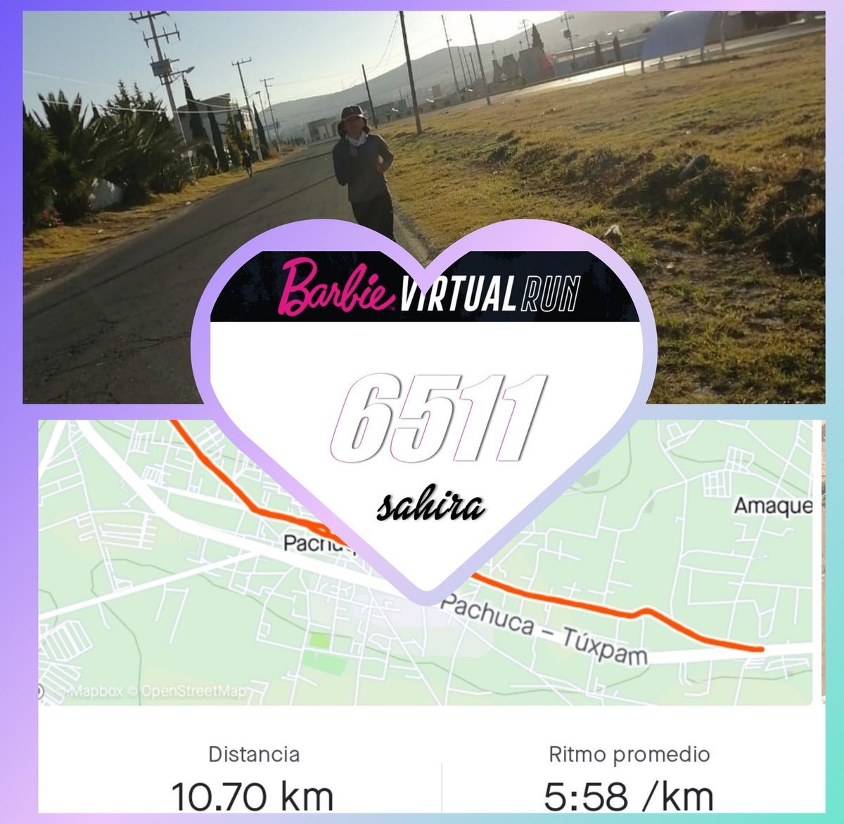 sary306's tweet photo. #CorreConEmoción
#BarbieVirtualRun💞🏃🏻‍♀️✨🐾
No hay mejor momento que el presente❣️ https://t.co/weIXnst7V9