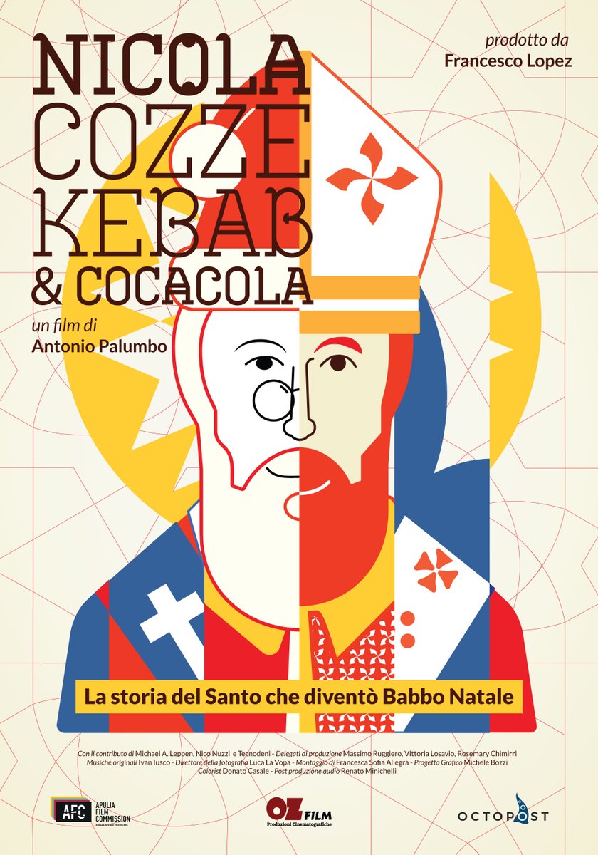 IvanIusco's tweet photo. Good news from my hometown 😇
Tonight's premiere of the #film "Nicola - Cozze, Kebab &amp; CocaCola" is #soldout! Directed by Antonio Palumbo
#Music by @IvanIusco. Produced by @Francesco_Oz @info_ozfilm #bari #LA #filmmusic #soundtrack #saintnicholas #santaclaus #bones #indie #film https://t.co/0ceVaCiseA