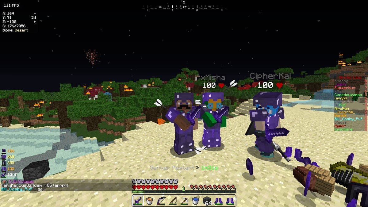 ARCTIC LIVE SEASON 12 WINNERS. Congrats to ME! <a href="/xMishaUHC/">Misha</a>, and <a href="/cipherkai/">Cipher</a> thanks for playing.