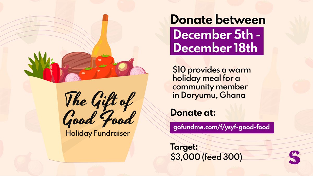 ysyf_gh's tweet photo. Please join us in giving what you can to support a happy holiday season for the community of Doryumu!

Donate at https://t.co/vGGjbPKhOq. https://t.co/aUAEWw6wUL